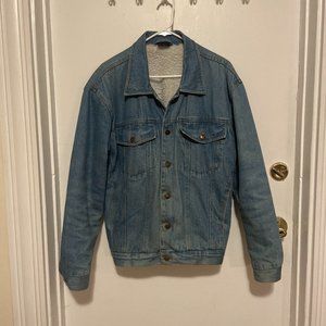Men's Stylo DNM Wool-lined Sherpa Jean Jacket